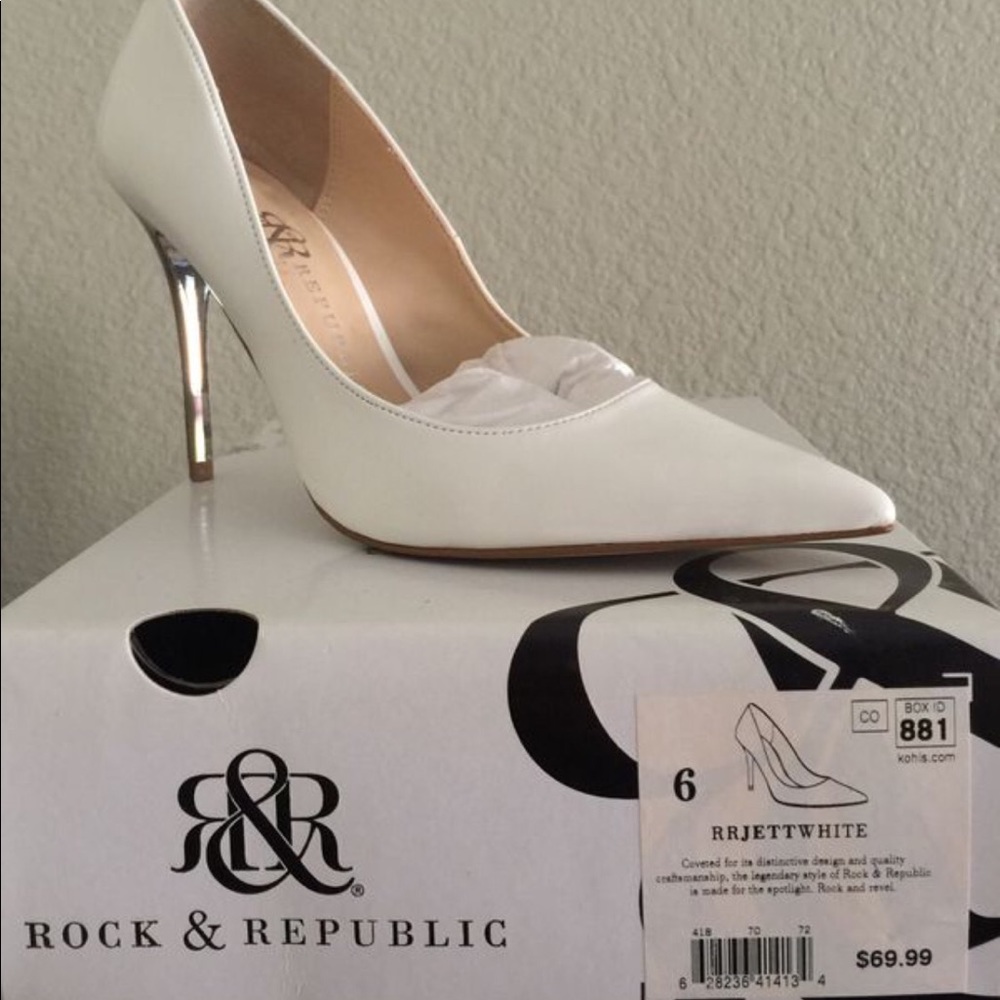 White heels